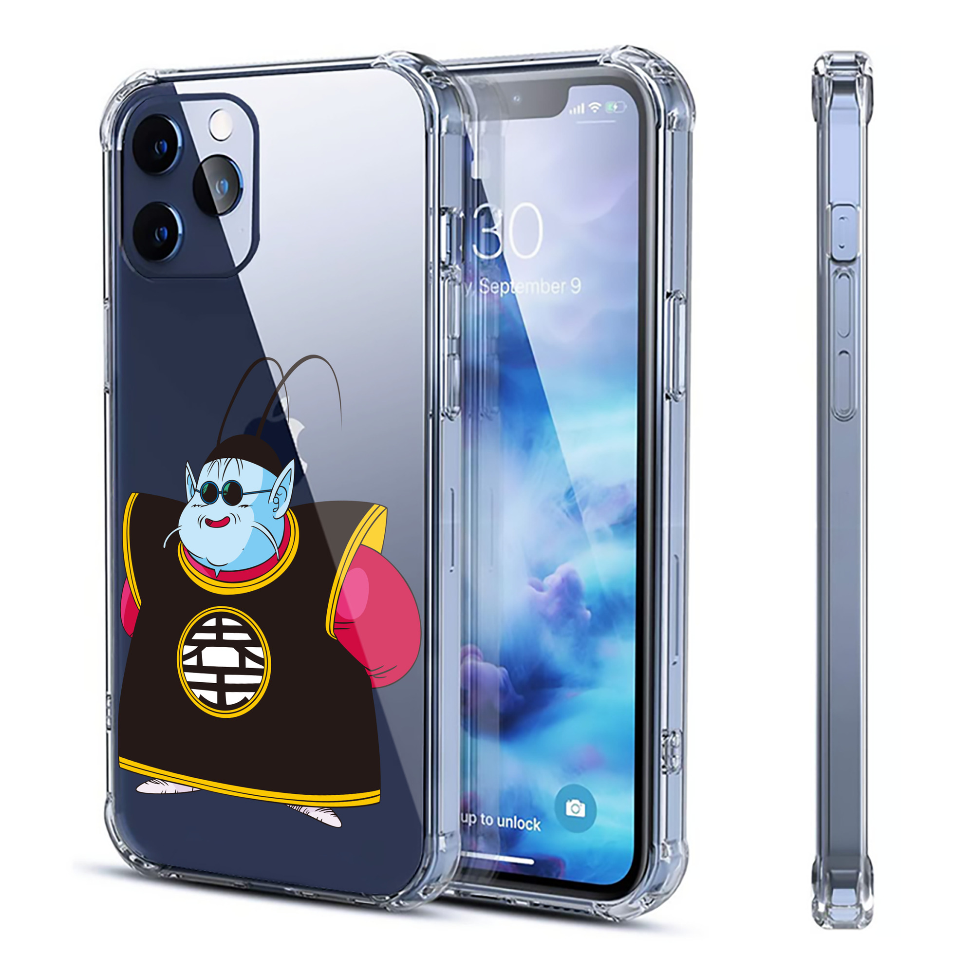 （画像用） ドラゴンボール DRAGON BALL 【iPhone 12シリーズ対応】透明スマホケース（クリアソフトケース）